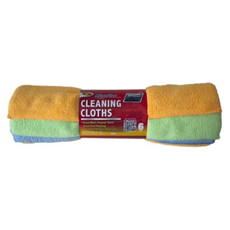 Clean Rite 3-606 12 x 16 in. Microfiber Cloth Roll, 6PK CL577590